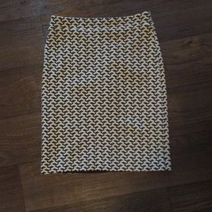 Banana republic pencil skirt size 0